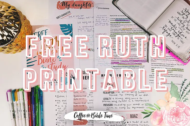 FREE In-Depth Printable on Ruth!