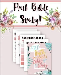 FREE In-Depth Ruth Bible Study Printable