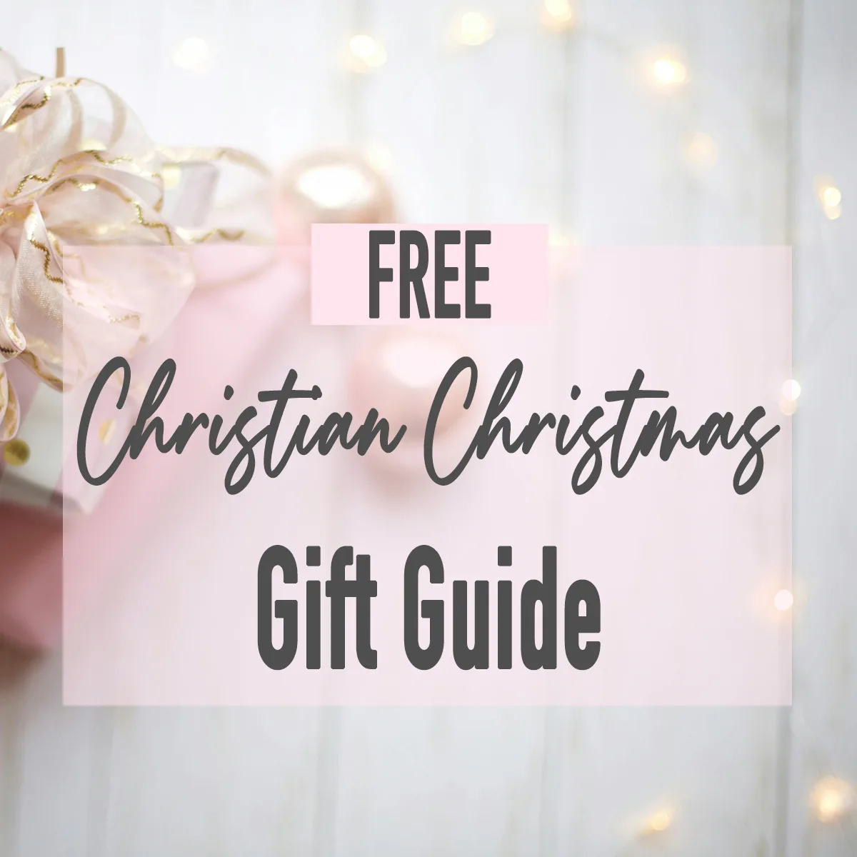Christian Christmas Gift Guide โ Faith-Filled Gifts That Point to Jesus