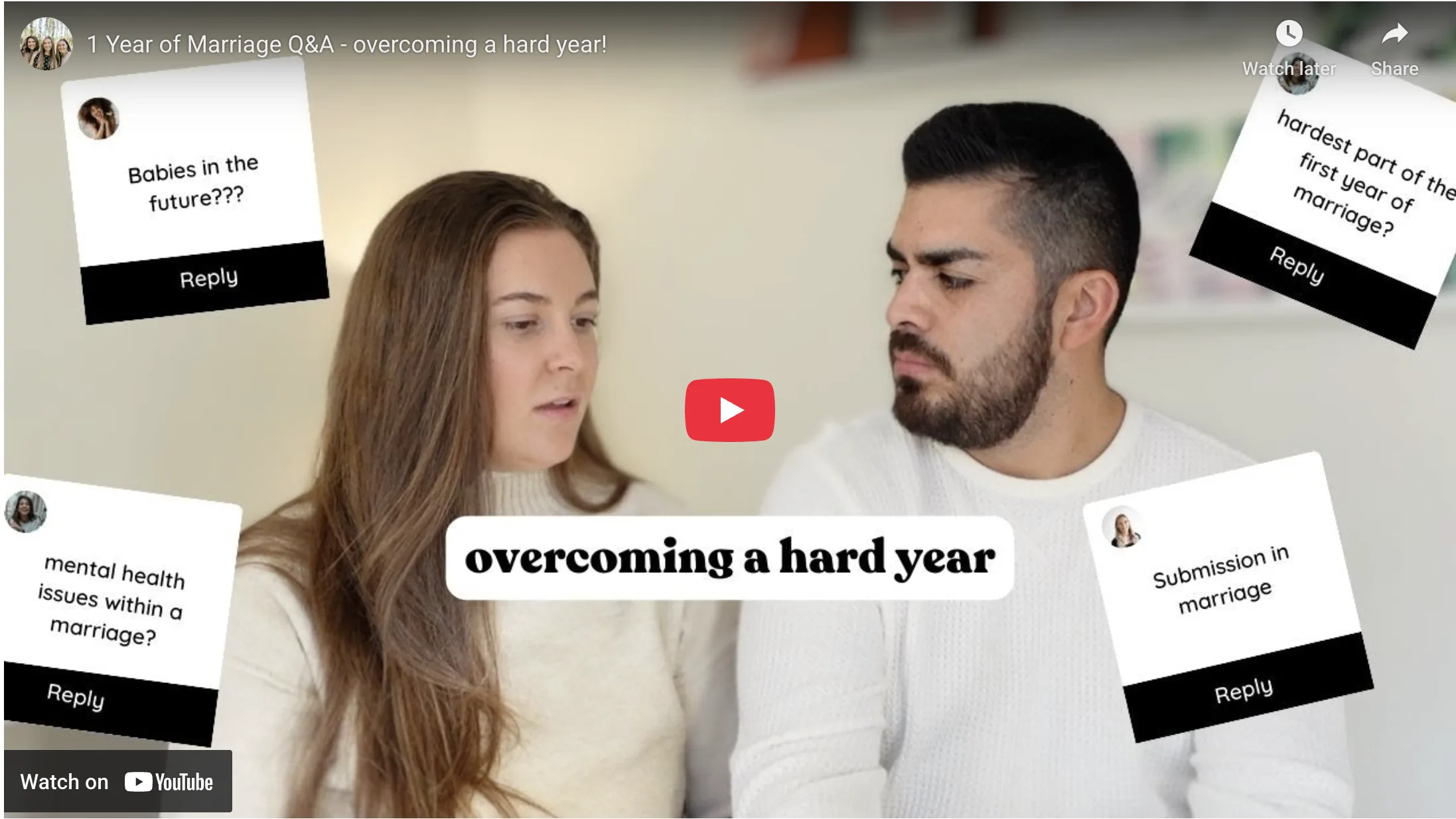 First Year of Marriage Insights – How We Overcame a Hard Year