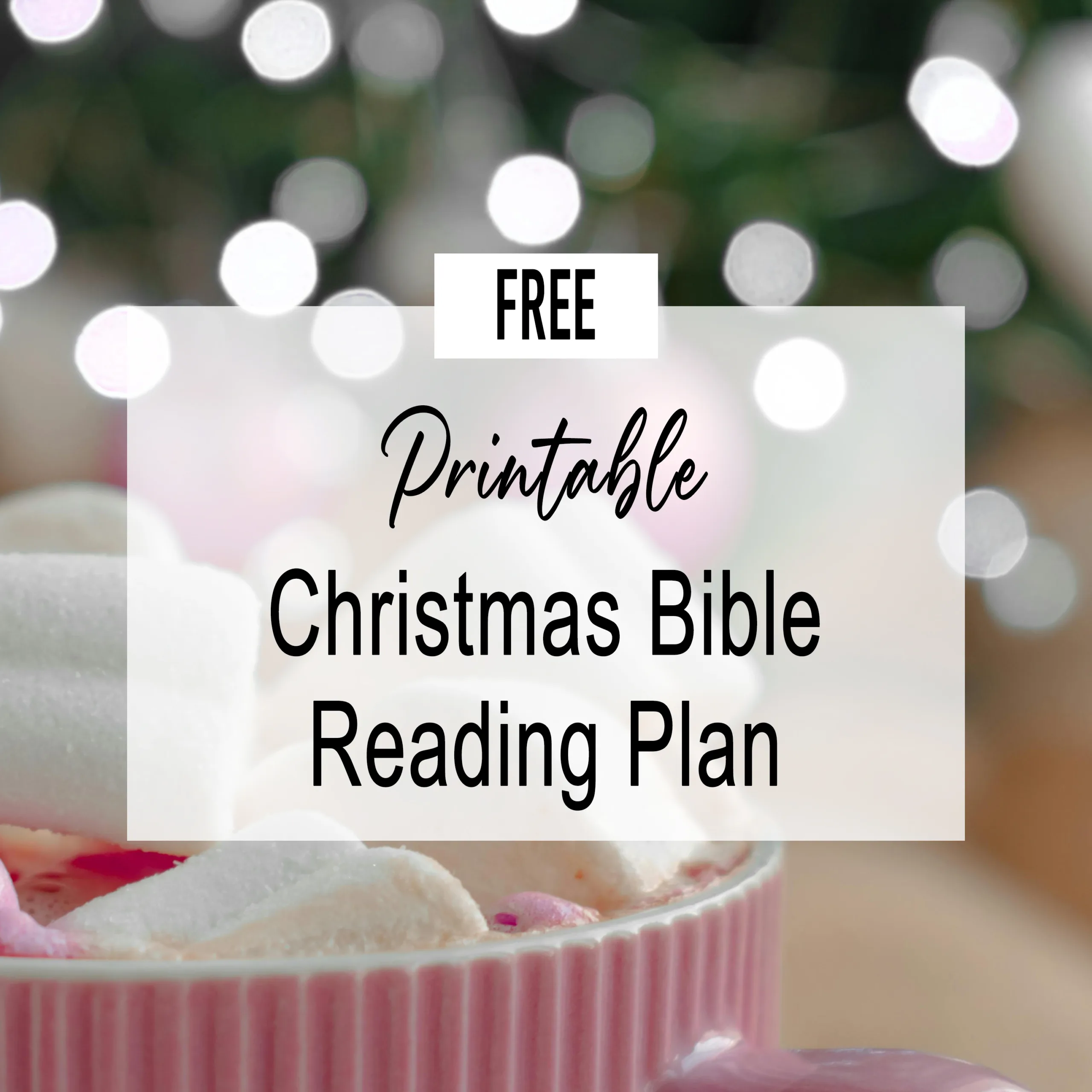 Christmas Bible Reading Plan โ 12 Days, Free Printable