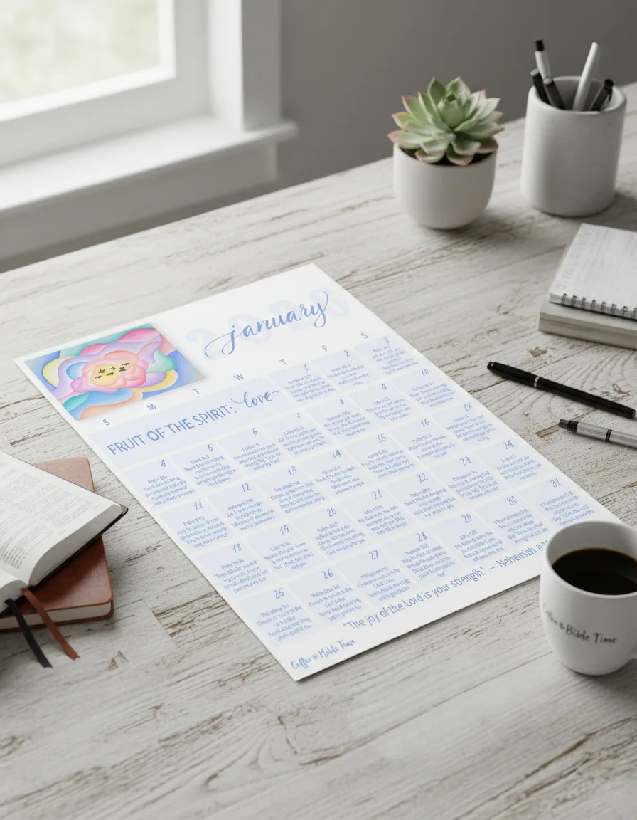 January Prayer Calendar