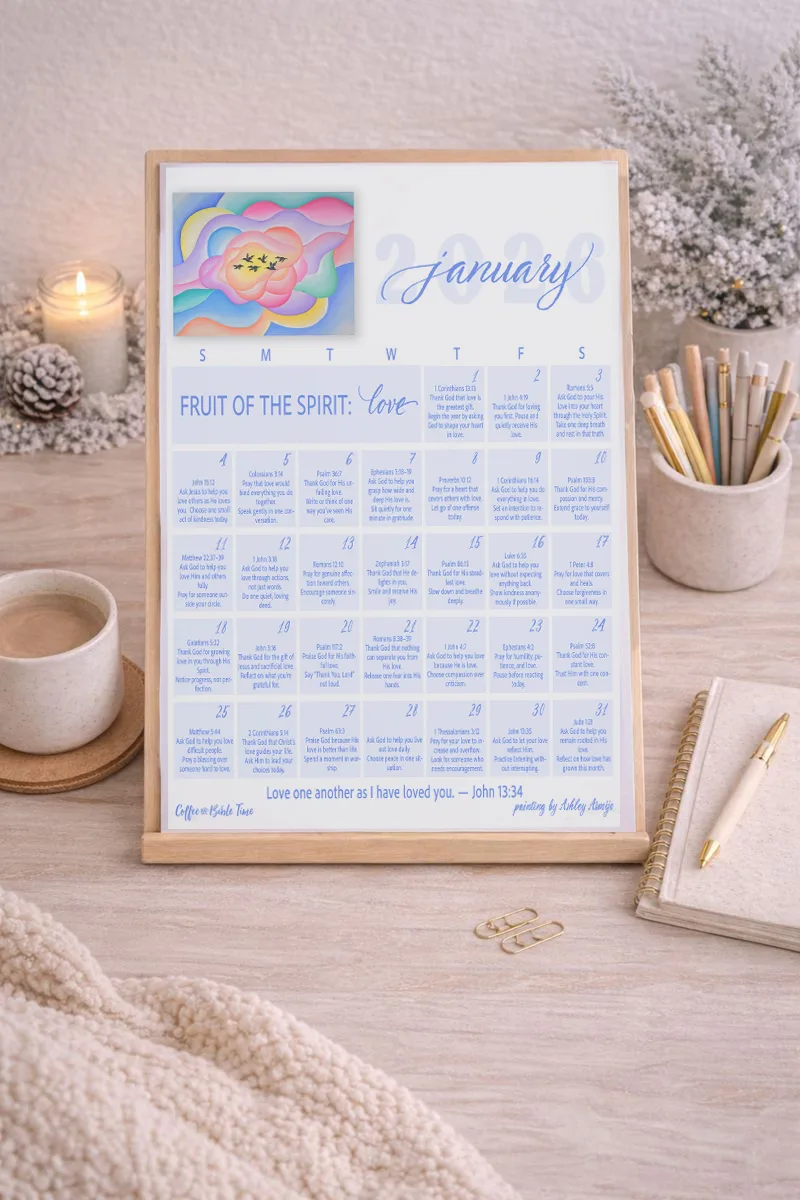 January Prayer Calendar