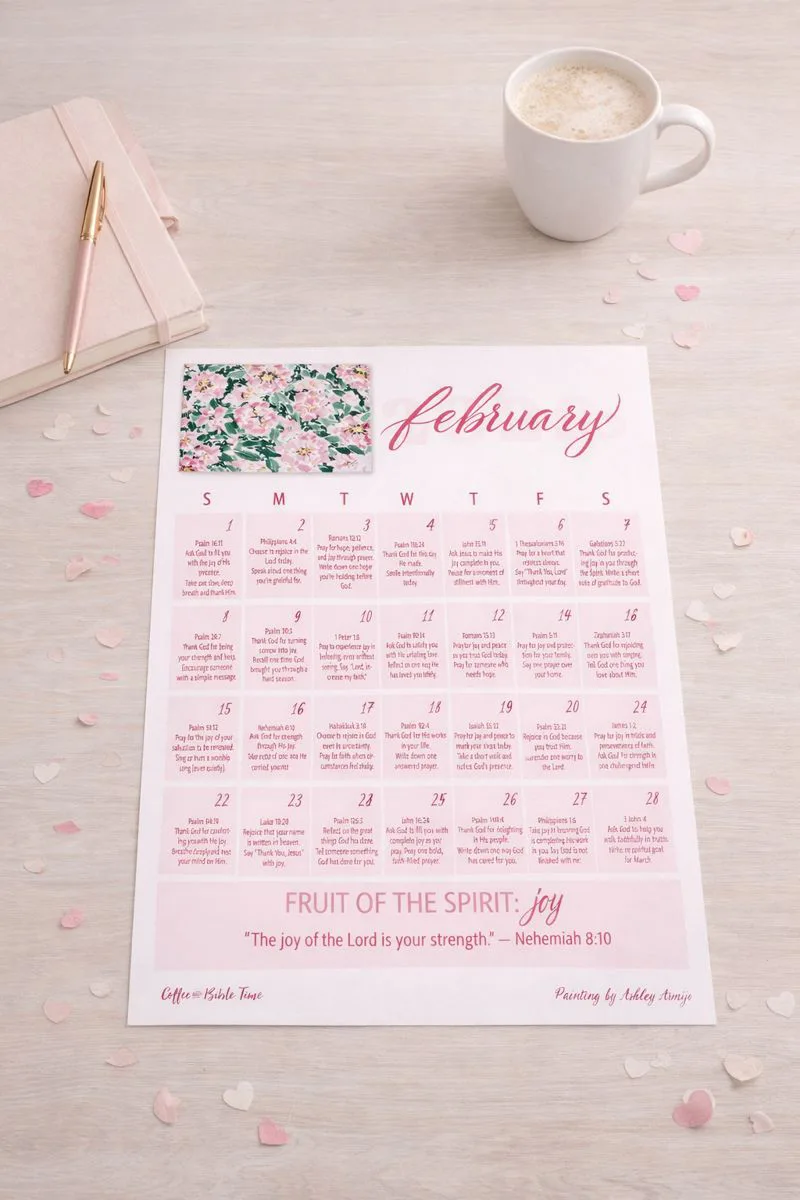 February Prayer Calendar