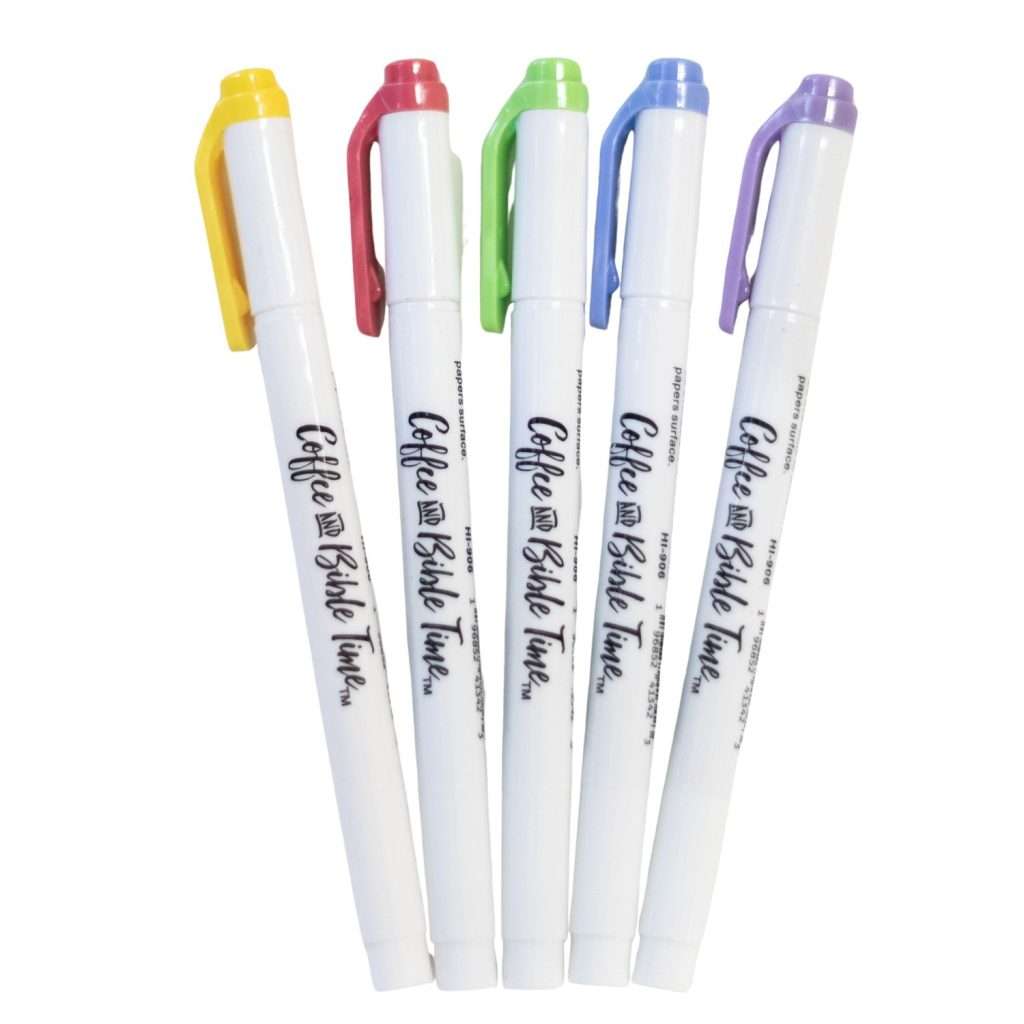 Best Bible Highlighters – Soft Colors, Double-Ended (5)