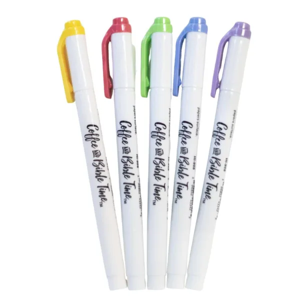 Best Bible Highlighters – Soft Colors, Double-Ended (5)
