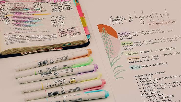 How I Highlight and Annotate in My Bible!