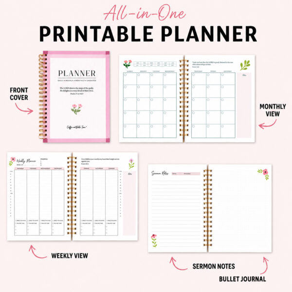 All in One Printable PLanner