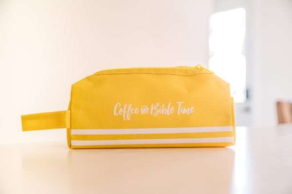 Dual Zip Pencil Pouch - Yellow - Image 3