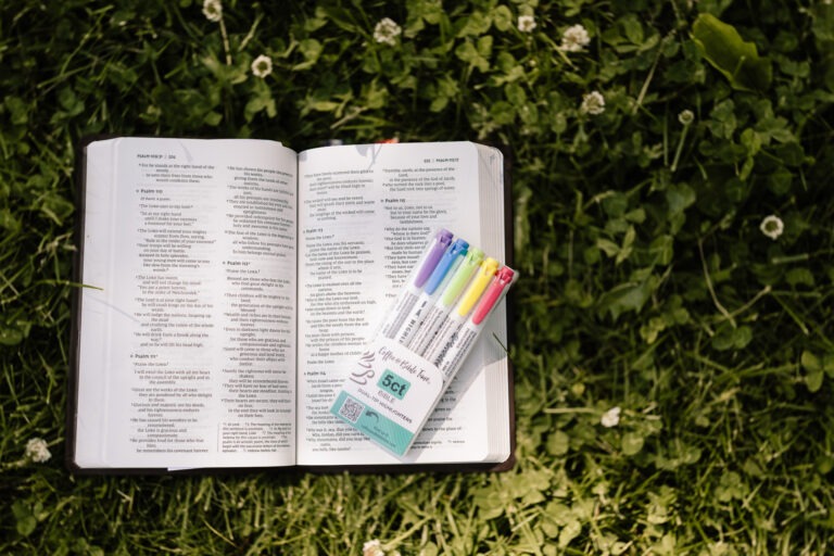 Best Bible Highlighters – Soft Colors, Double-Ended (Set of 5)