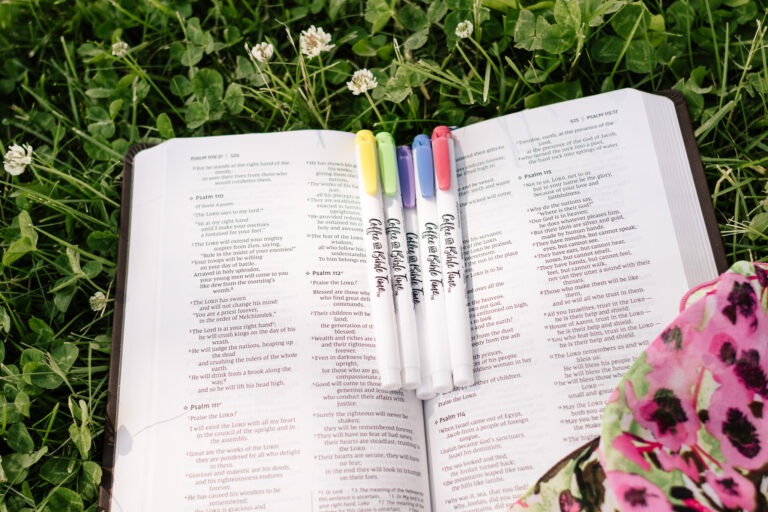Best Bible Highlighters – Soft Colors, Double-Ended (Set of 5)