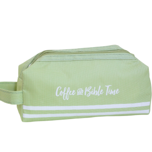 Dual Zip Pencil Pouch - Green