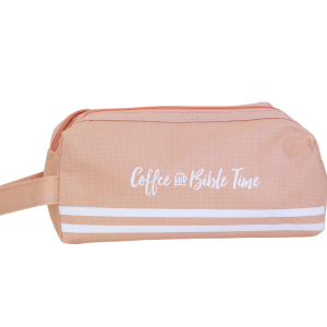 Dual Zip Pencil Pouch - Pink