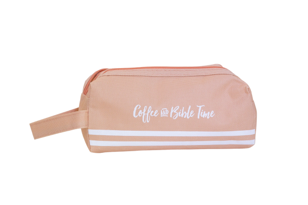 Dual Zip Pencil Pouch - Pink