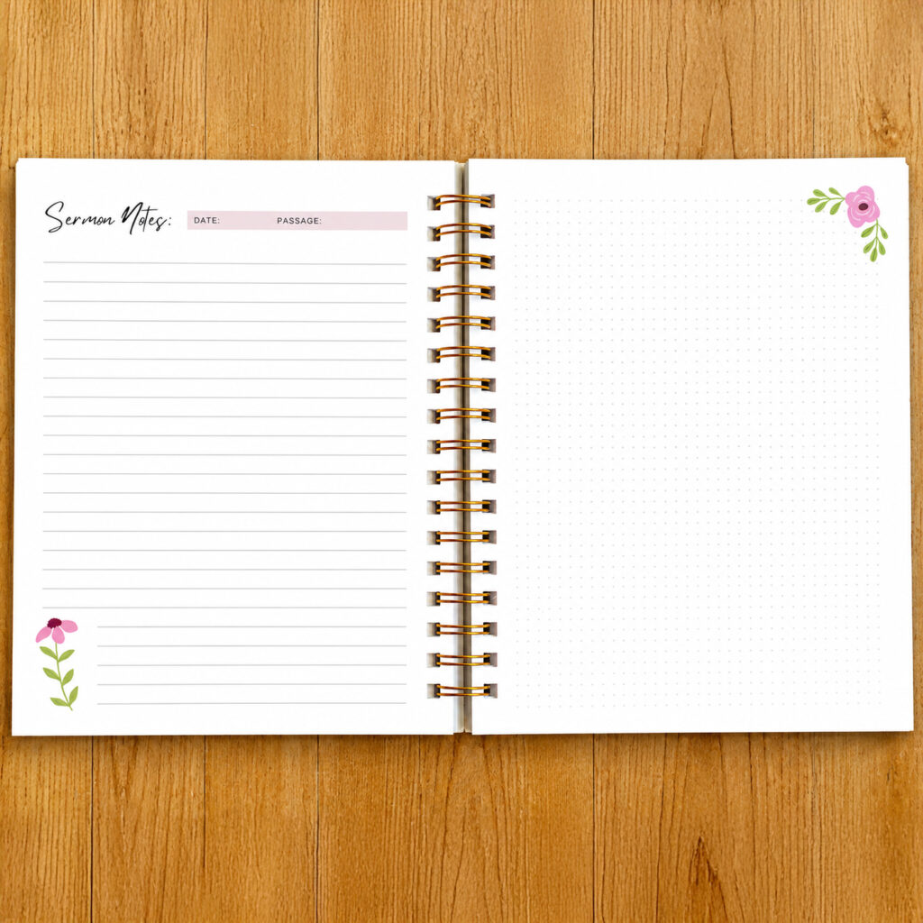 Christian Planner Bundle | Planner + 30 Day"Finding God's Will" Scripture Guide
