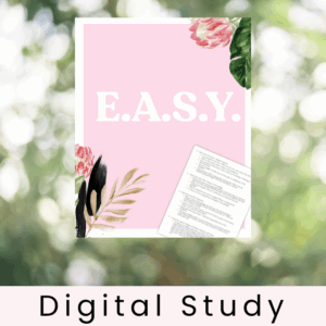E.A.S.Y. Bible Study Method