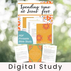 Spending Time At Jesus' Feet - Study
