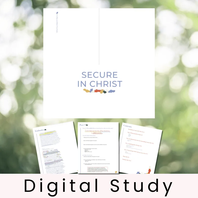 Secure in Christ - In-Depth Bible Study - Image 1