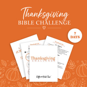 7 Day Thanksgiving Reading Plan