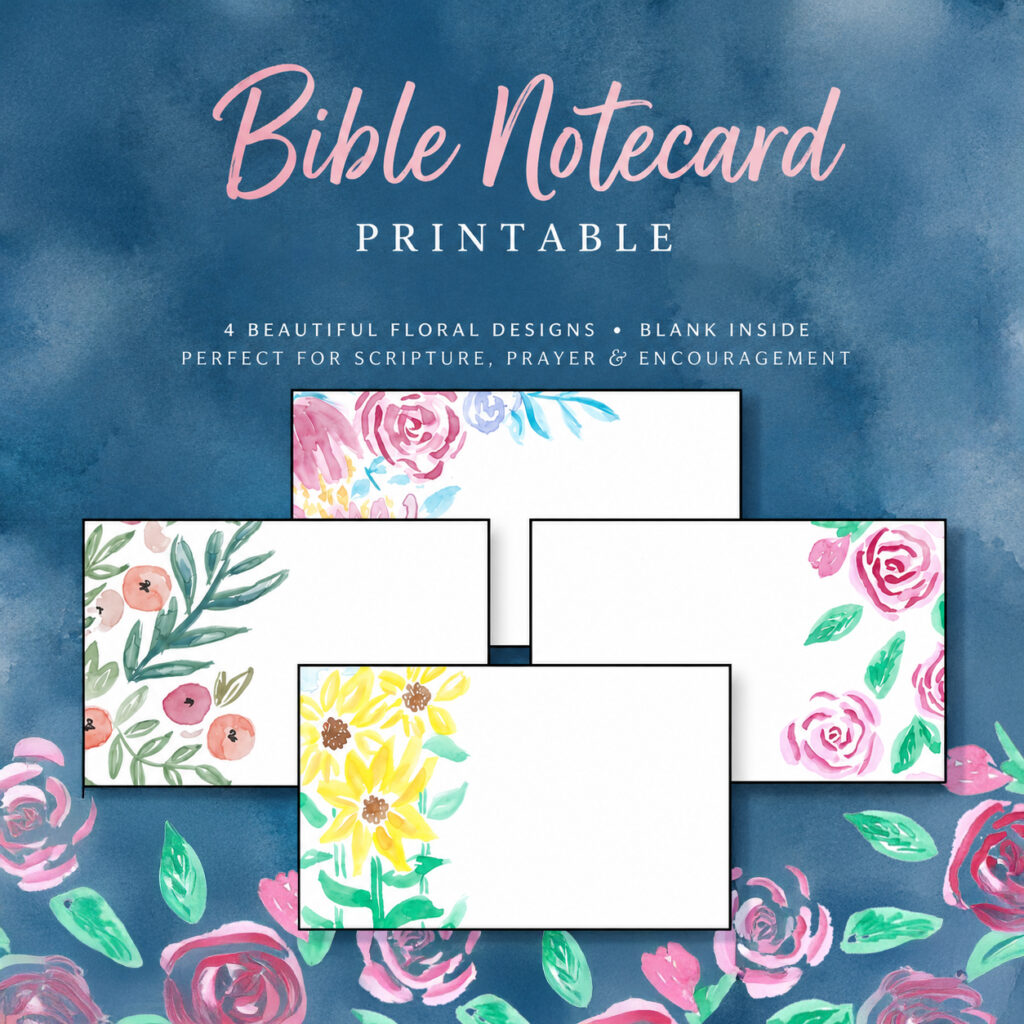 Bible Notecards PDF