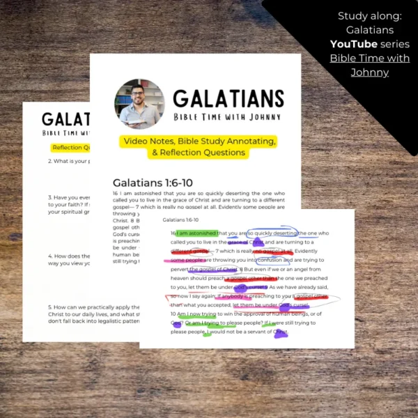 Galatians 1:6-10 - Bible Study