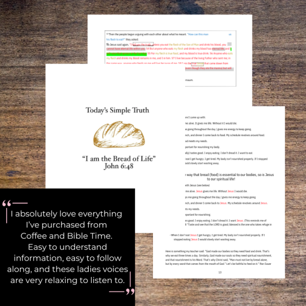 E.A.S.Y. Bible Study - Bread of Life - Image 2