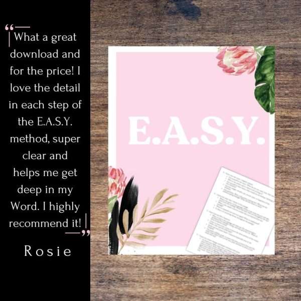 E.A.S.Y. Bible Study Method - Image 2