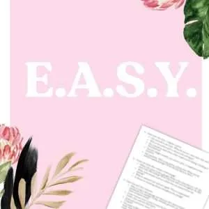 E.A.S.Y. Bible Study Method