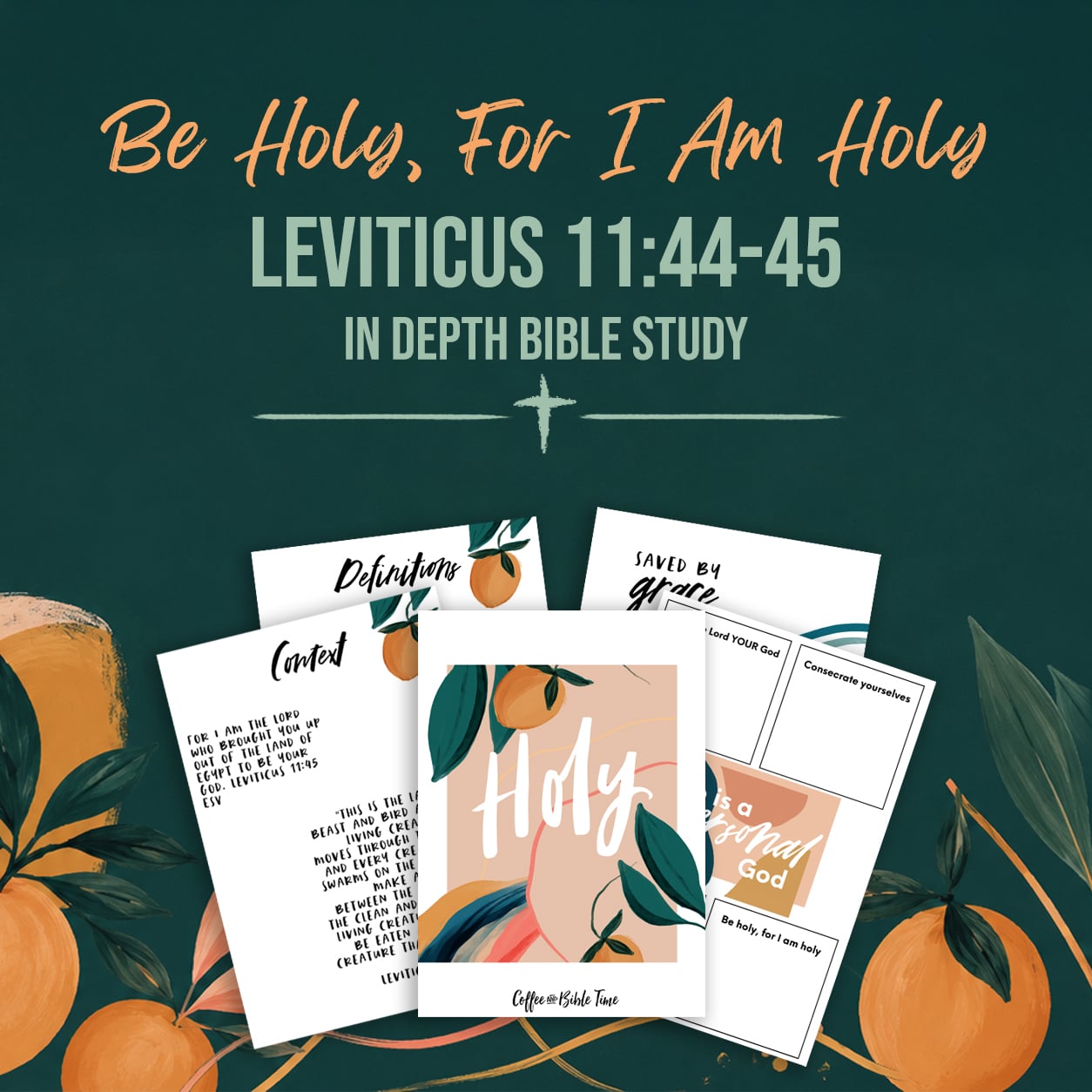 Leviticus 11: 44-45 Bible Study