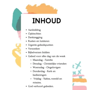 DUTCH - PDF Prayer Journal - Image 3