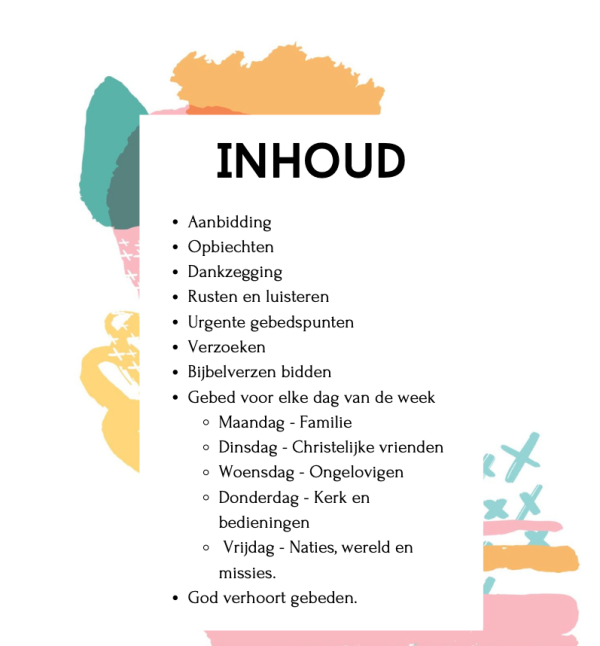 DUTCH - PDF Prayer Journal - Image 2