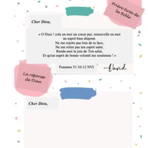FRENCH - PDF Prayer Journal - Image 4