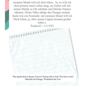 GERMAN - PDF Prayer Journal - Image 3