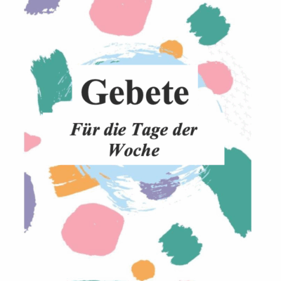 GERMAN - PDF Prayer Journal