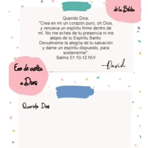 SPANISH- PDF Prayer Journal - Image 4