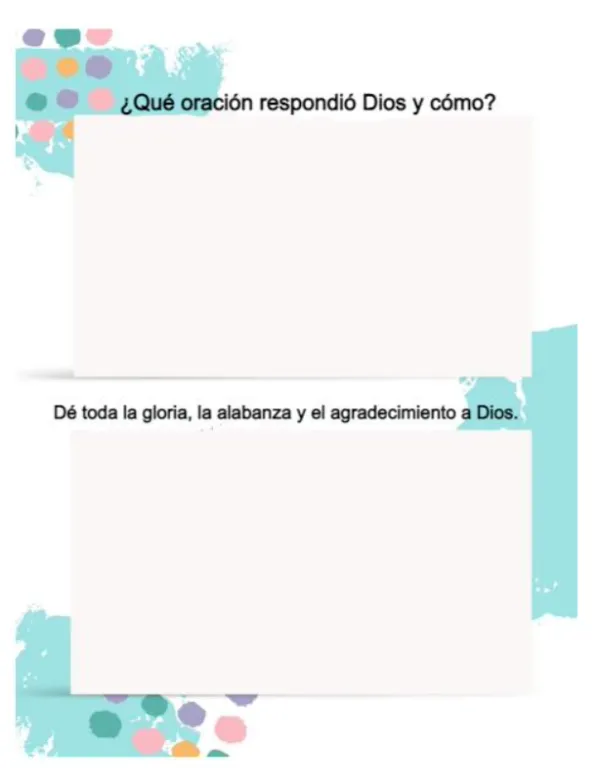 SPANISH- PDF Prayer Journal - Image 6
