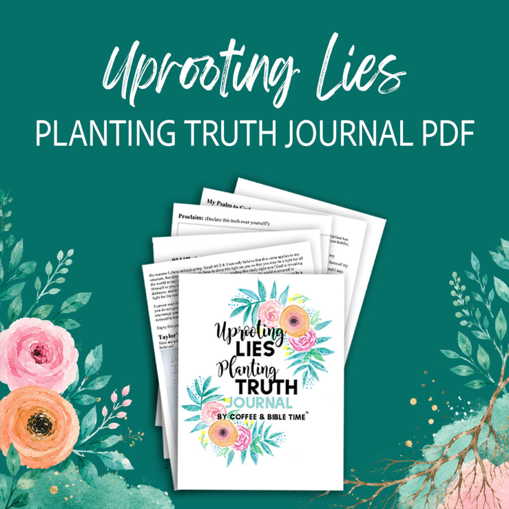 Uprooting Lies Planting Truth Journal Bible Study