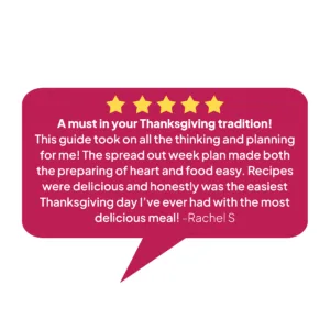 quote about the Thanksgiving Devotional and 5 star review