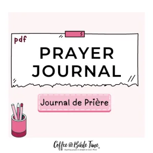 FRENCH - PDF Prayer Journal
