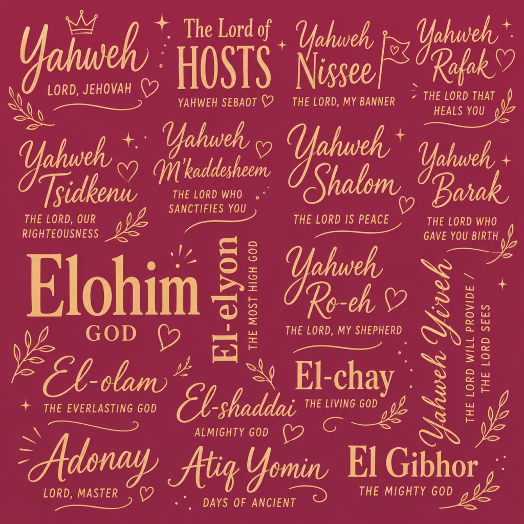 Names of God Bible Study Guide