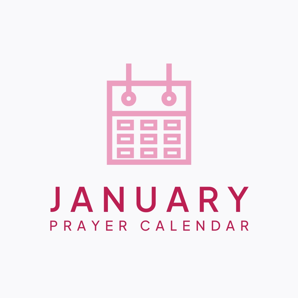 January Prayer Calendar