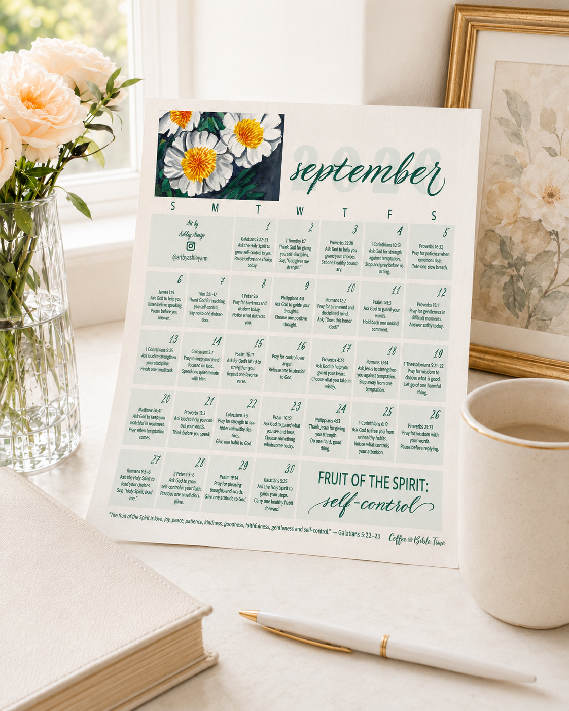 September Prayer Calendar