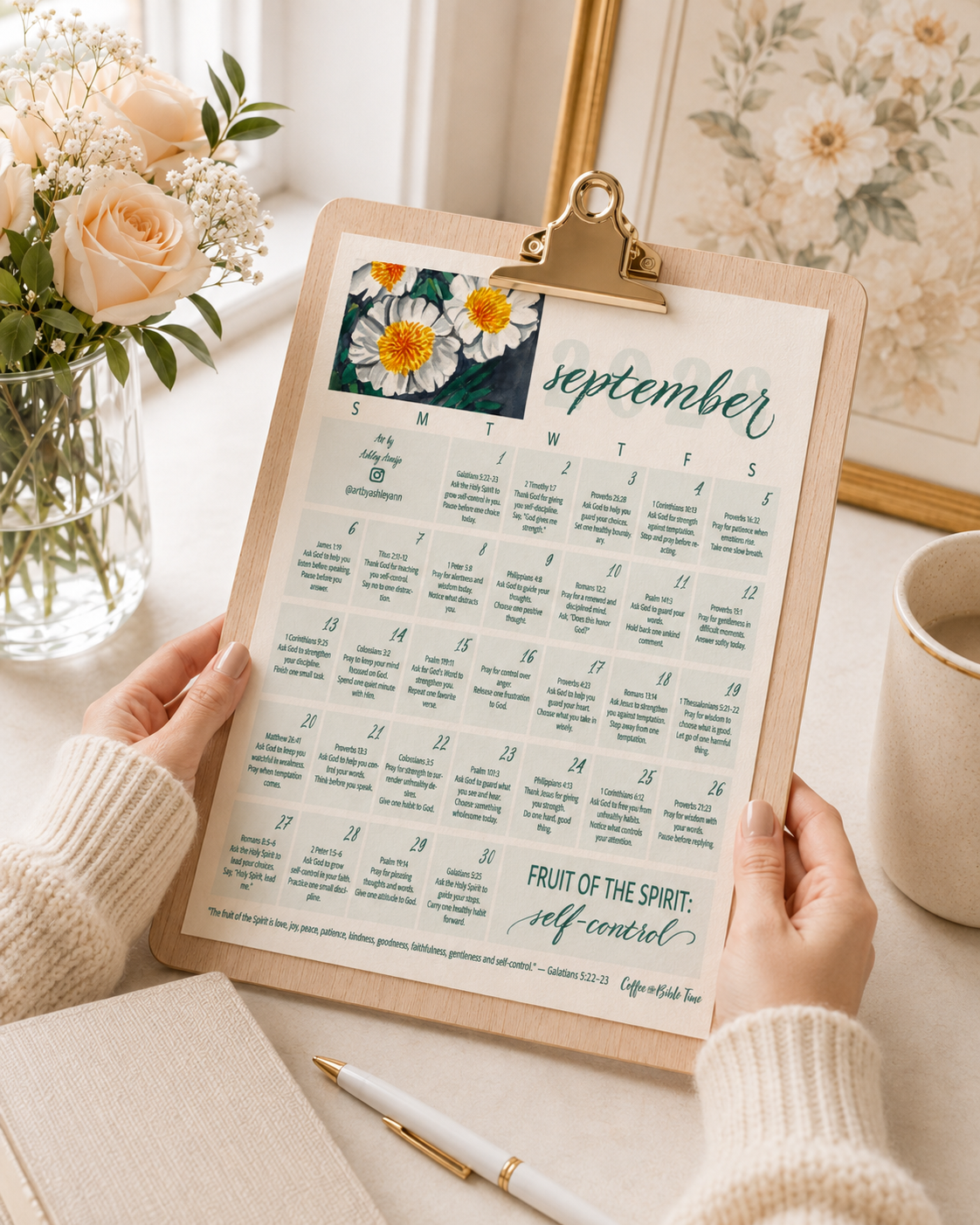 September Prayer Calendar