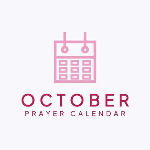 October Prayer Calendar
