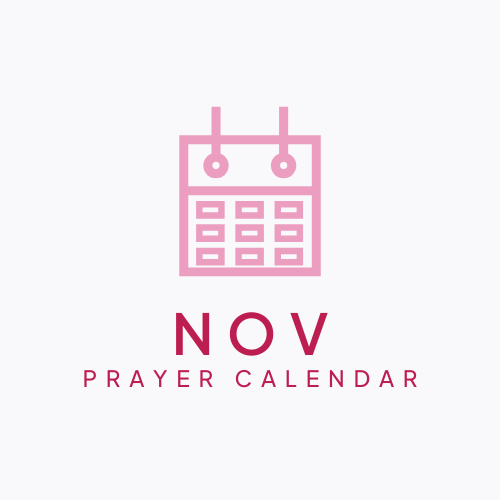 November Prayer Calendar