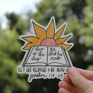 This is the Day - vinyl sticker