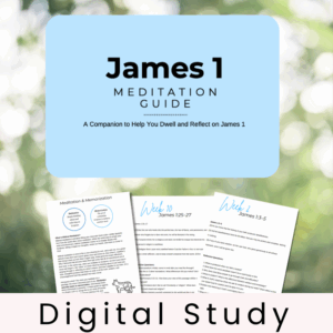 James 1 Meditation Guide