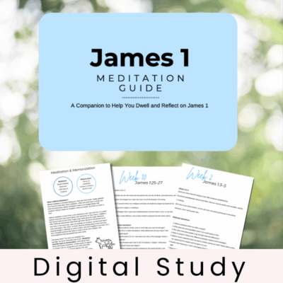 James 1 Meditation Guide