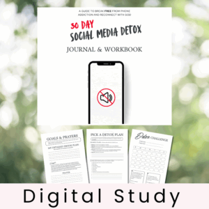 30-Day Social Media Detox: Journal and Workbook