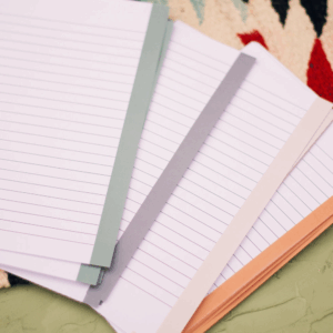 Lined Paper Refill - 4 colors